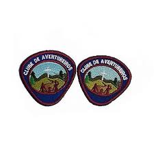 Triangulo Bordado Aventureiros Infantil/Adulto
